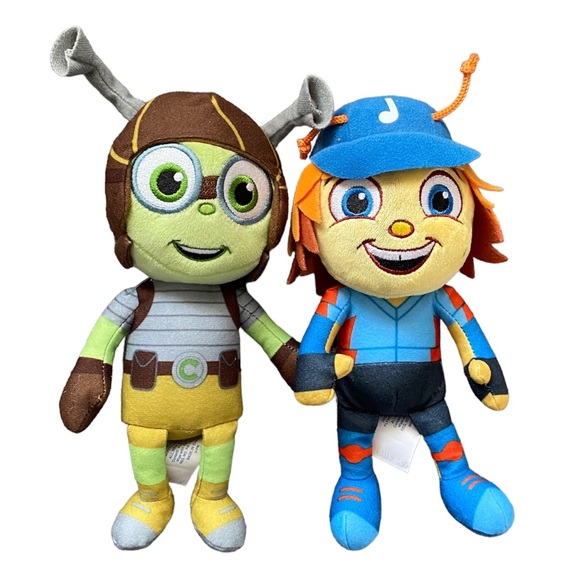Netflix Beat Bugs Jay & Crick Plush Doll Stuffed
Animal Toy By 11:11 Creations - Picture 1 of 6